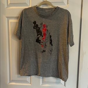 Nike Heather Gray Basketball Tee